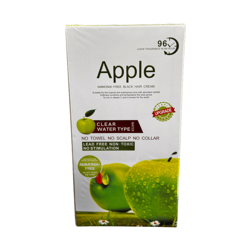 Genuine Apple Ammonia-Free Black Hair Color